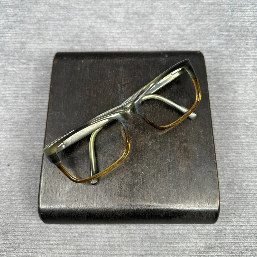 Guess GU1687 GRNBRN Green Brown Gradient Rectangular Eyeglasses Frames 54-19-140
